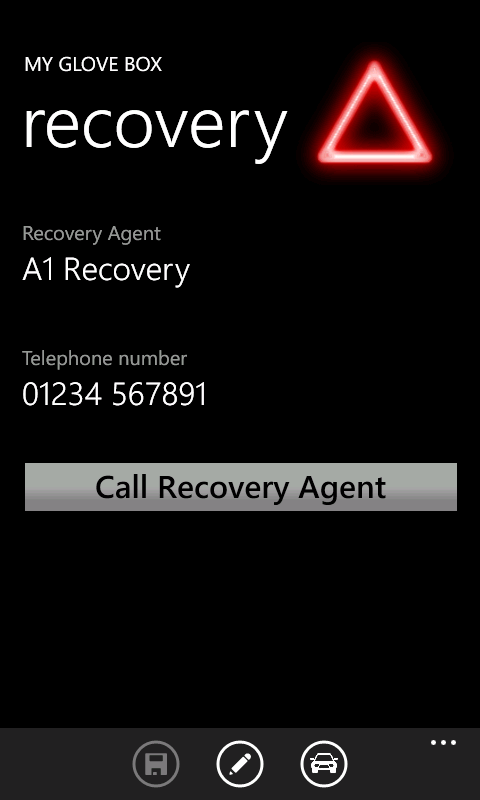 Recovery Data slide